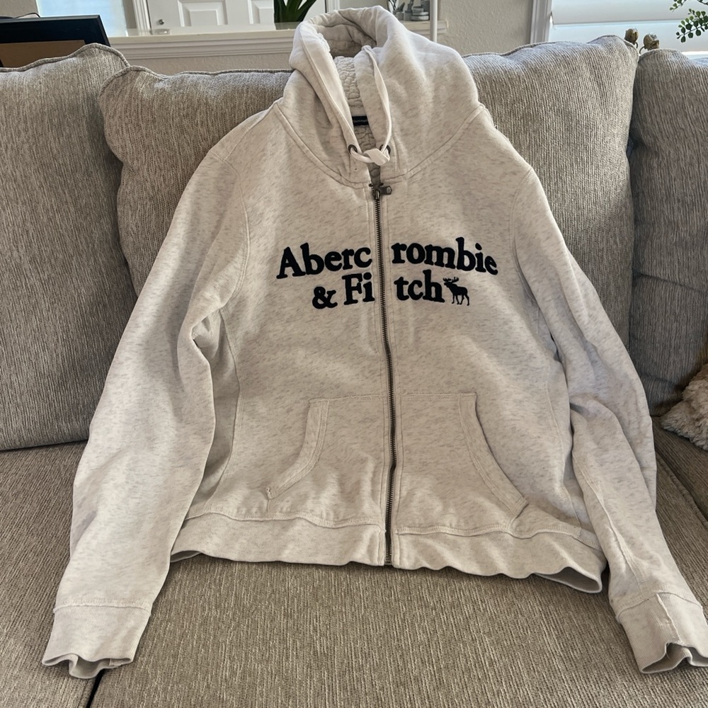Abercrombie & Fitch Gray Hoodie